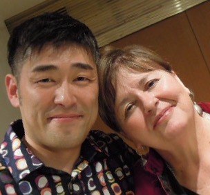 Kentaro Kihara and Susan Osborn.