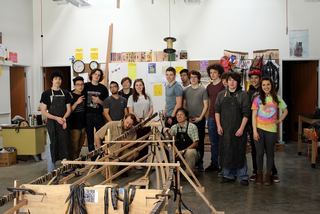 OIHS students learn physics by building a boat