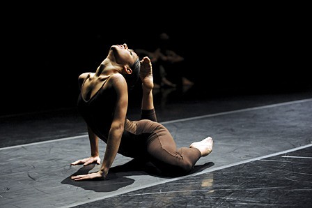 A performer with Spectrum Dance Theatre