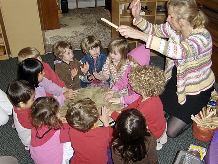 Patricia Campbell at Children’s House in the fall of 2009.