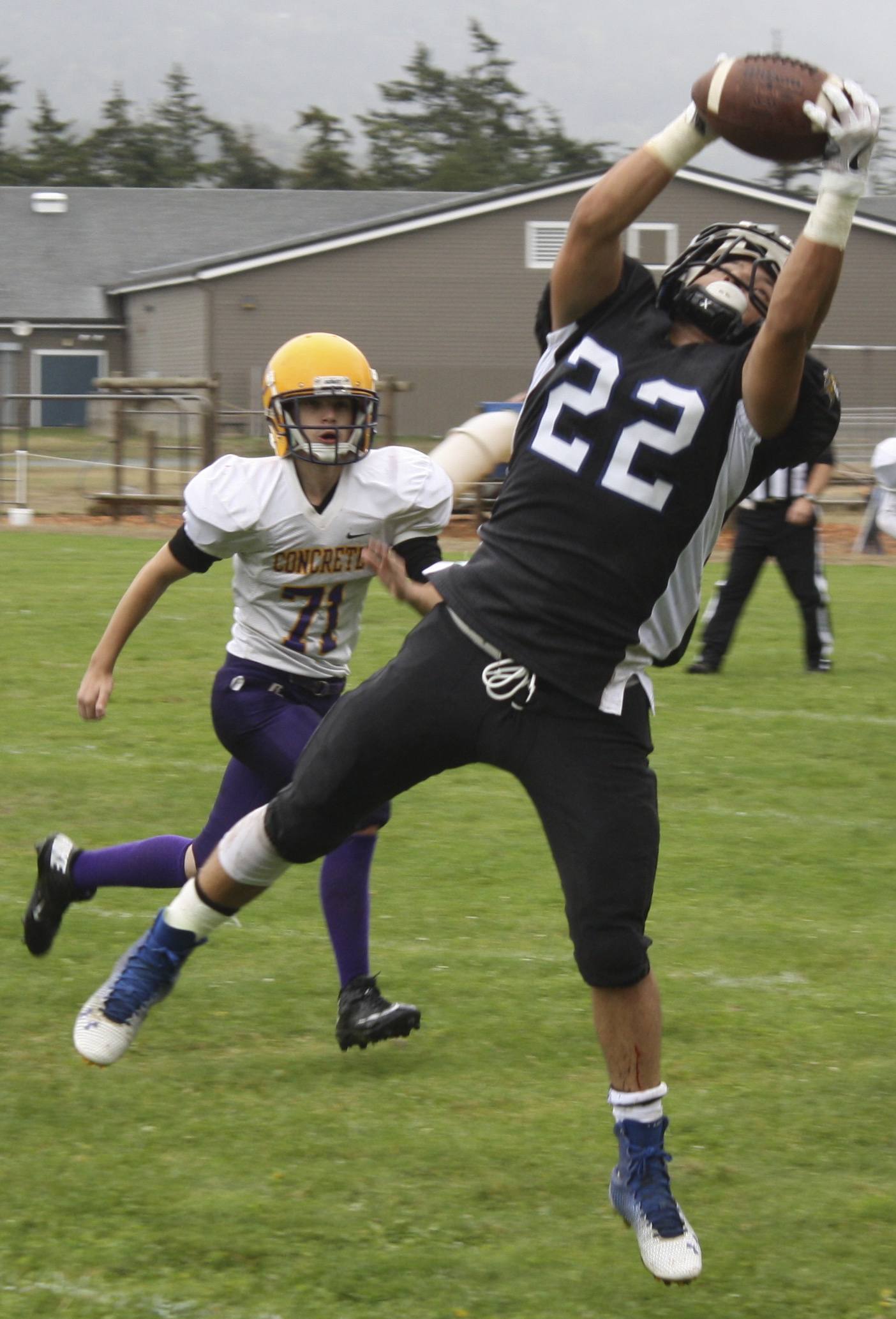Ricky De Anda during the Concrete game.Marty Zier photo