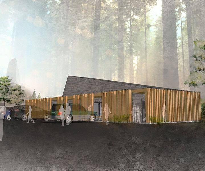 The proposed building to replace the old KVOS television broadcasting building.