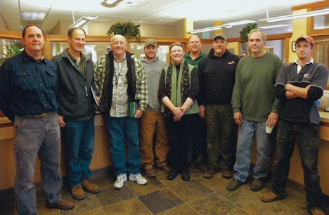 Left to right: Bruce Russell