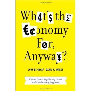 John de Graaf comes to Darvill’s Bookstore Sunday