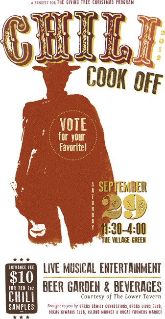 The first annual Eastsound Chili Cook-Off is Saturday