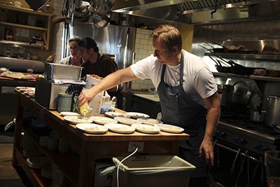 Chef John Sundstrom on Orcas Island.