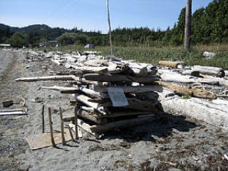 They started being built about a week ago