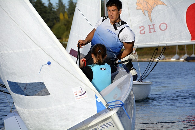 Contributed photoOrcas sailors during the regatta.