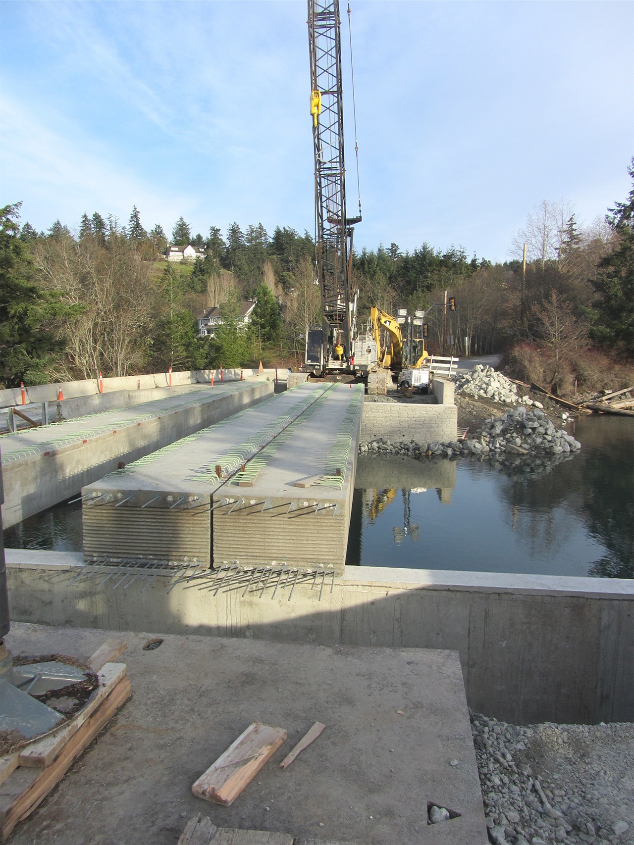 Deer Harbor bridge upgrade