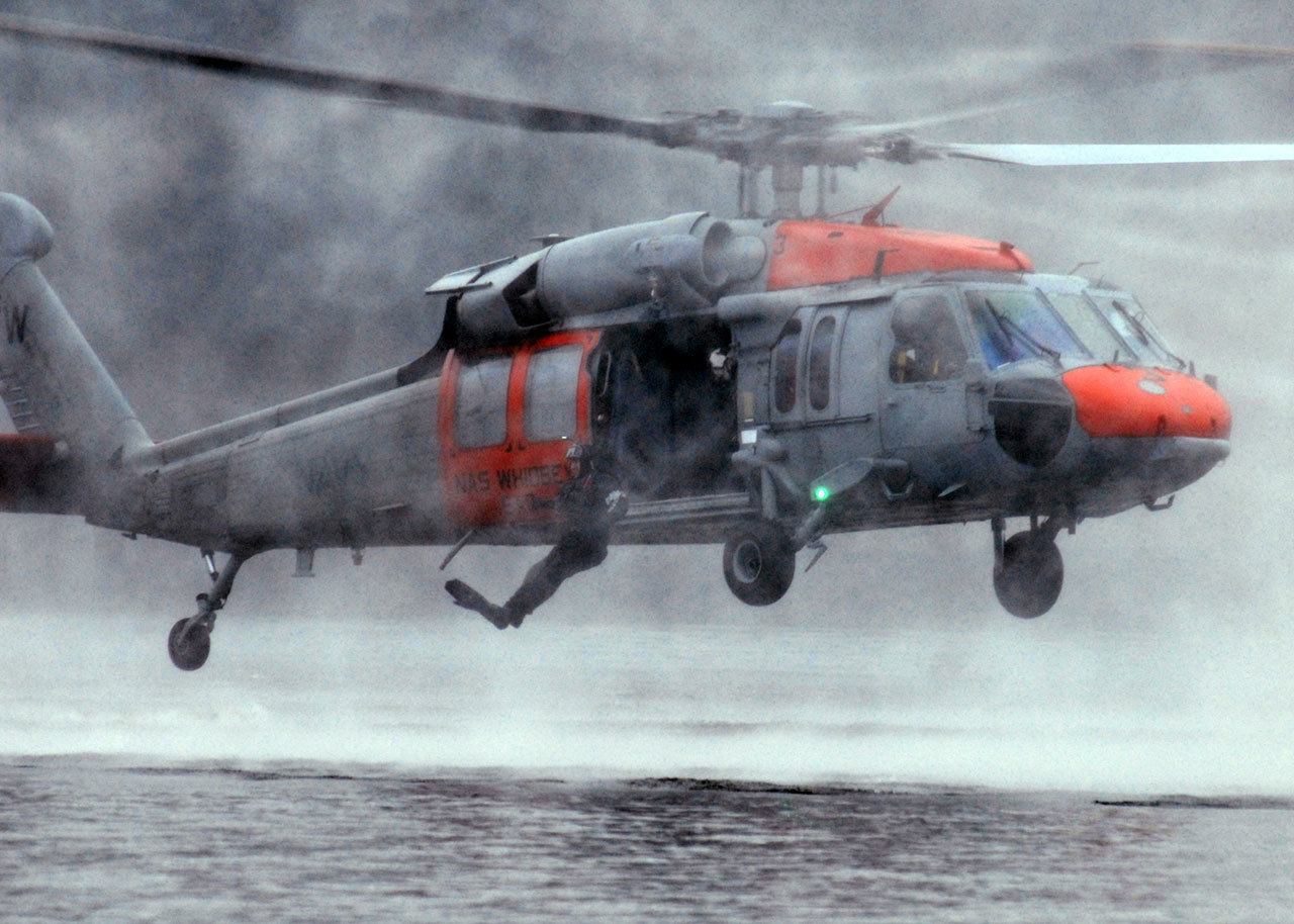 Whidbey Navy crews conduct MEDEVACs in the San Juans