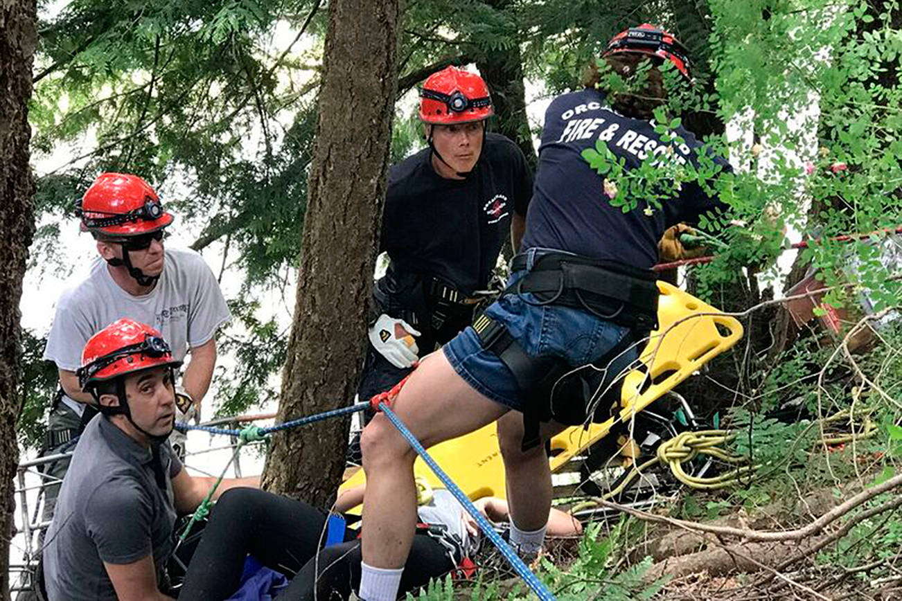 OIFR rescues teen who fell off trail in Moran