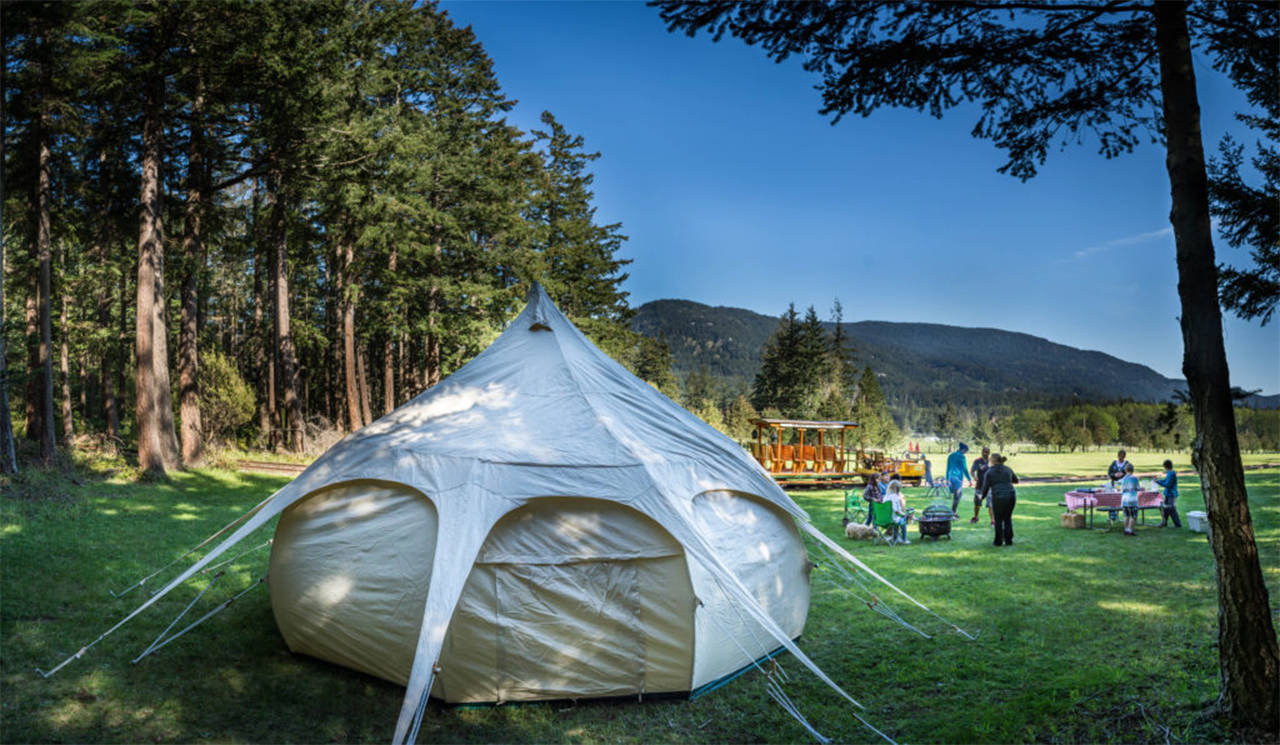 Mount Baker Farm is now a public campground Islands' Sounder