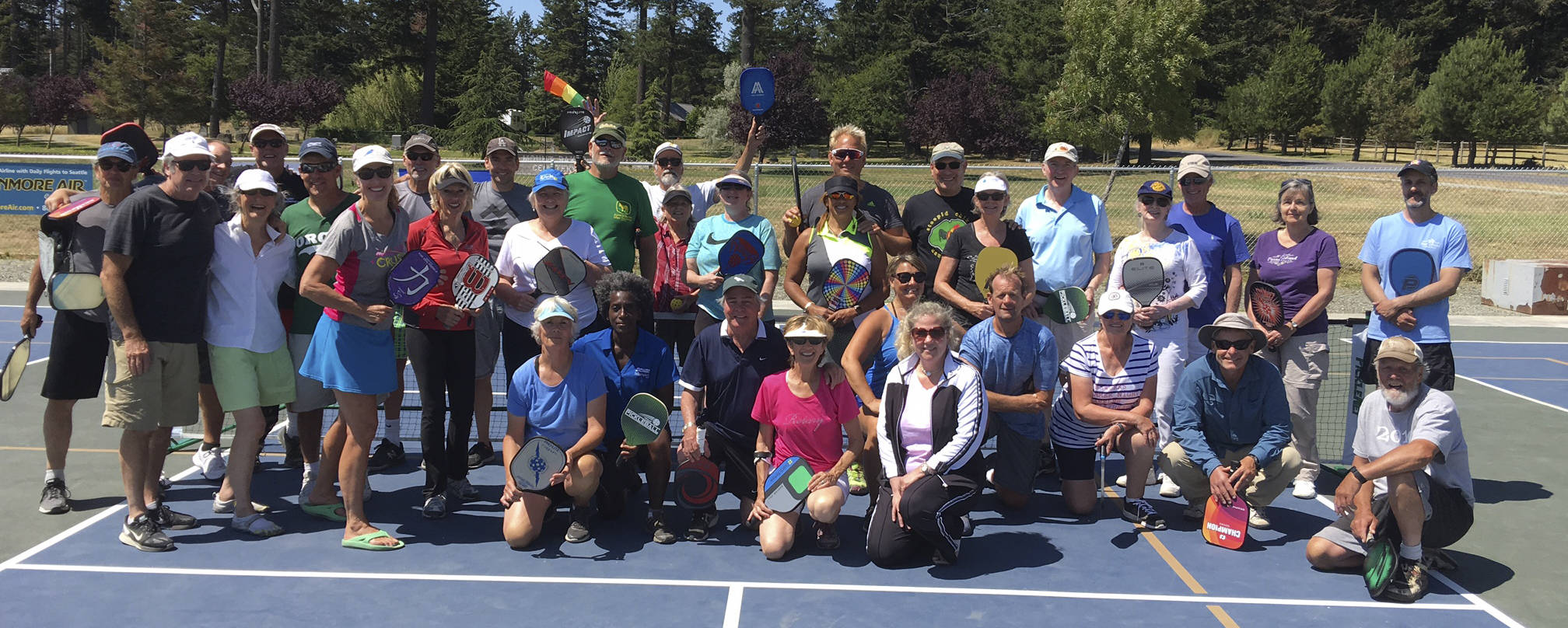 Winners crowned at pickleball tourney