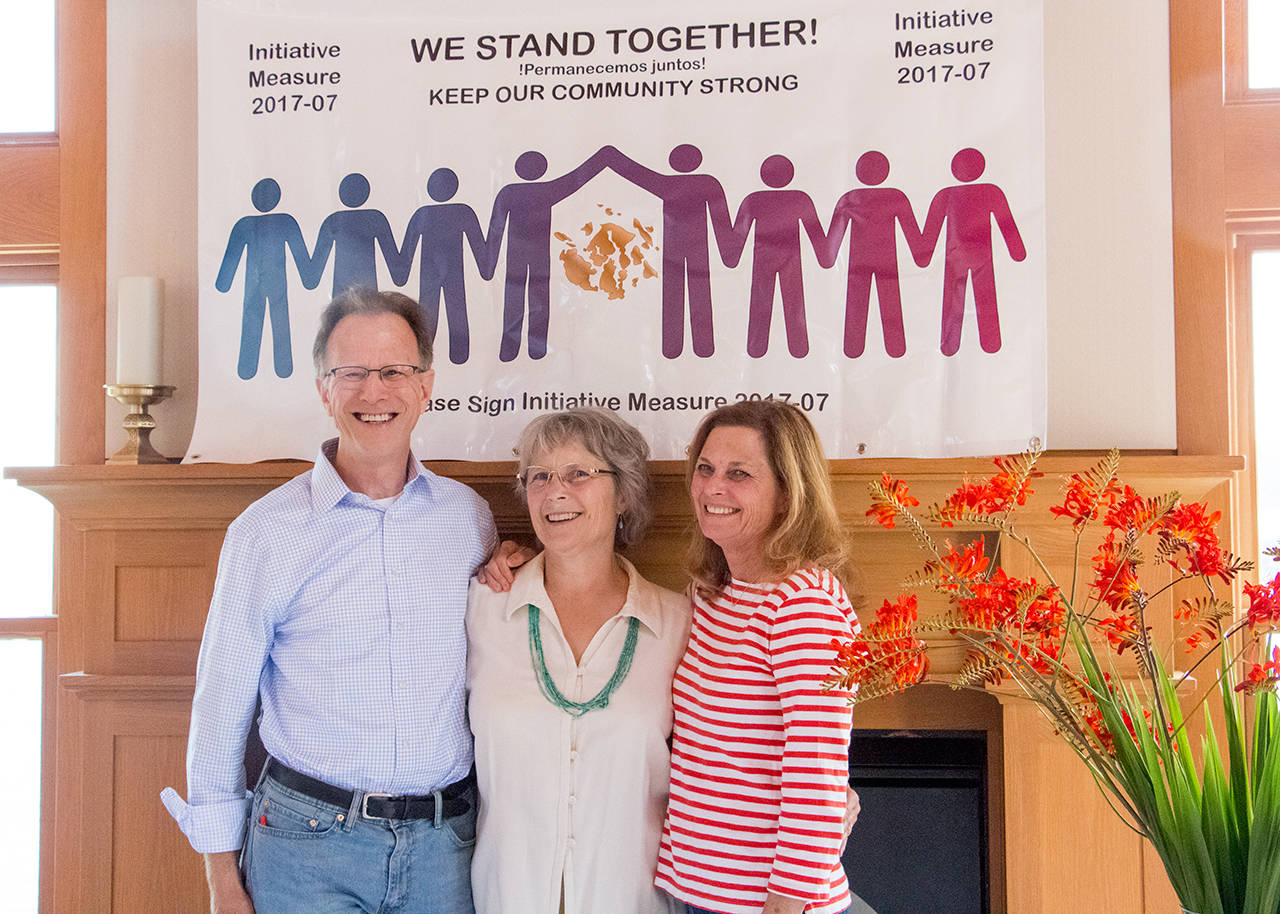 Lucas Guttentag, Eleanor Hoague and Debbie Smith