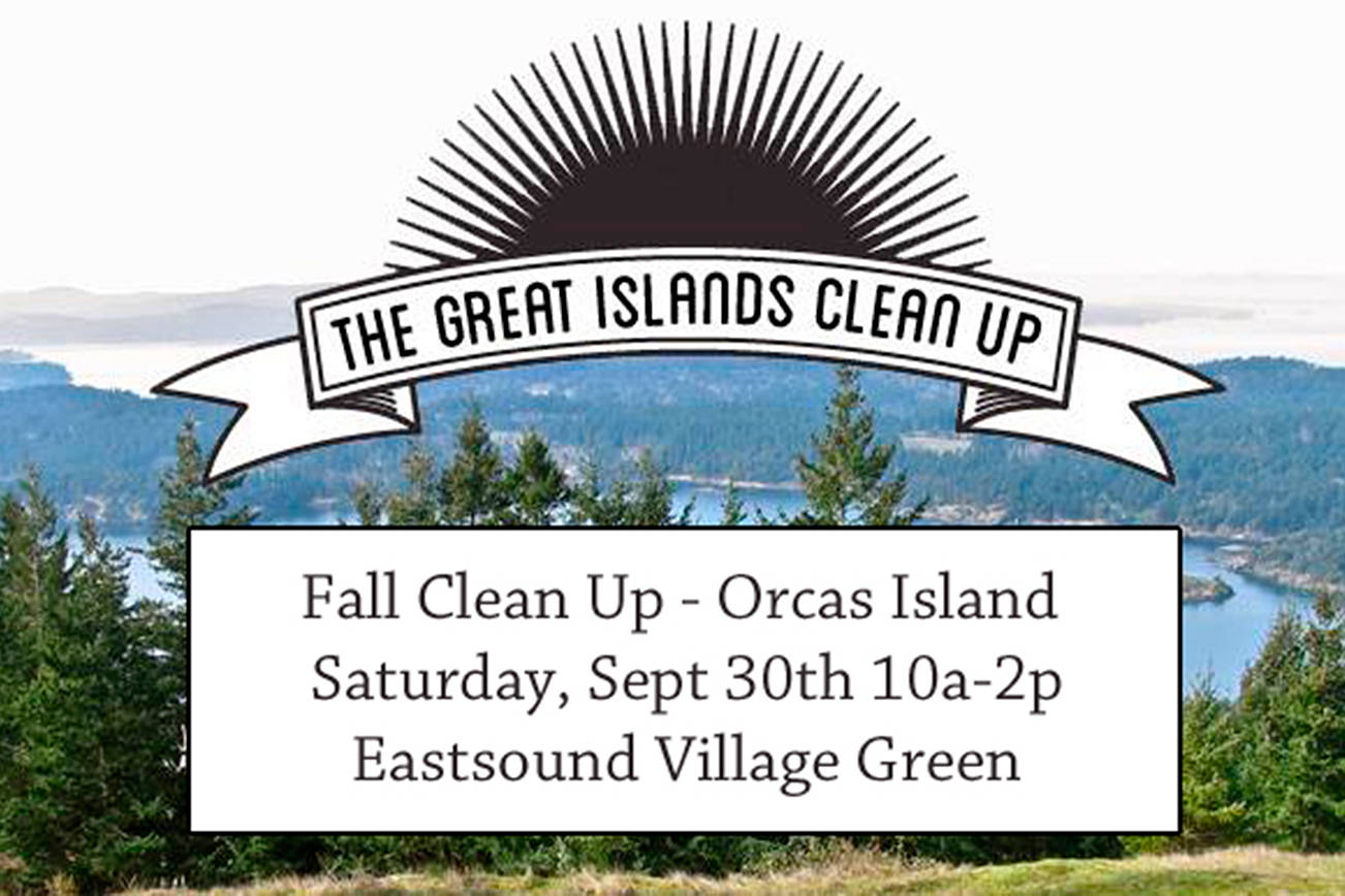 Great Islands CleanUp is back for fall Islands' Sounder