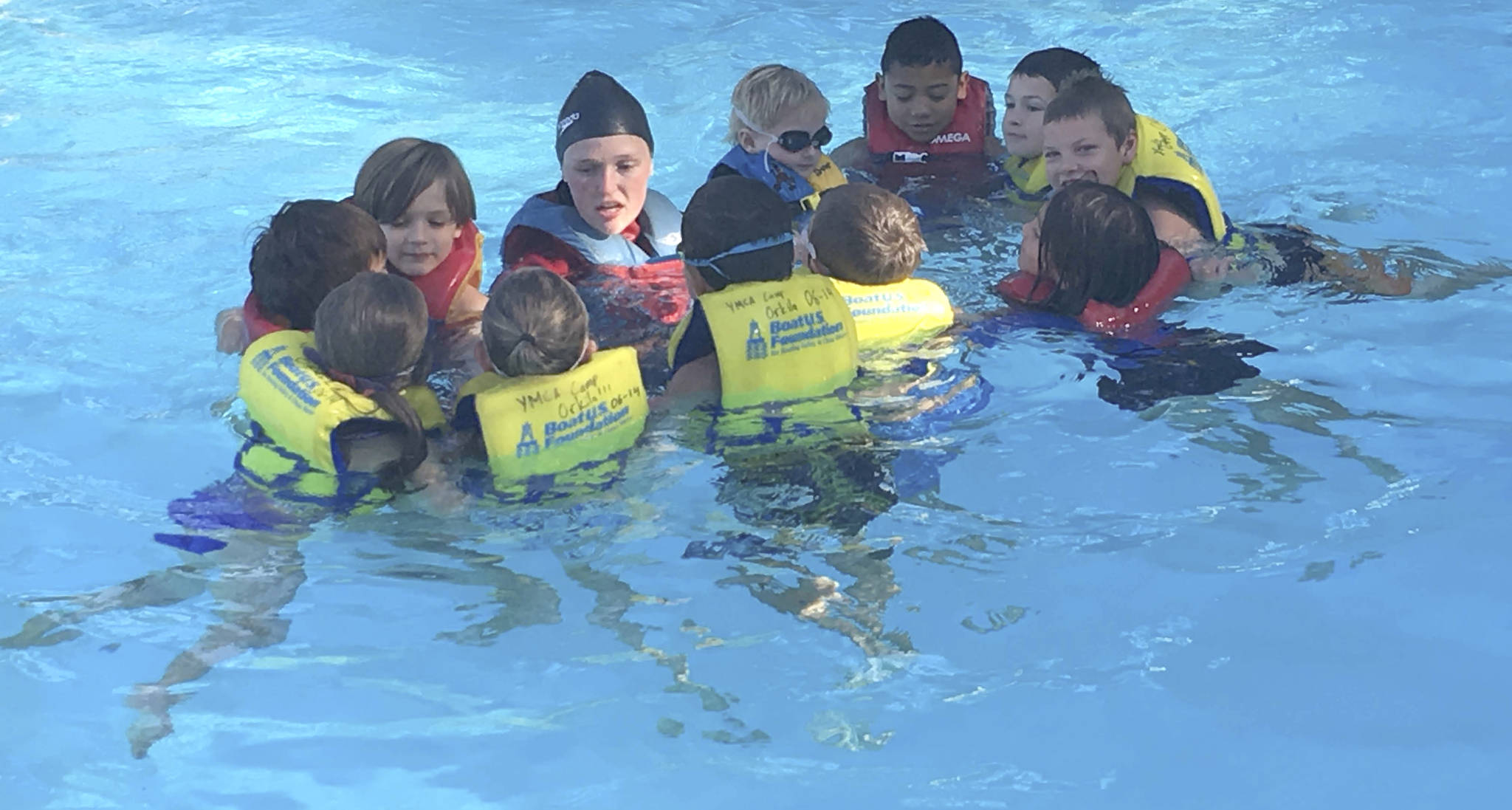 OI elementary students learn to swim with YMCA
