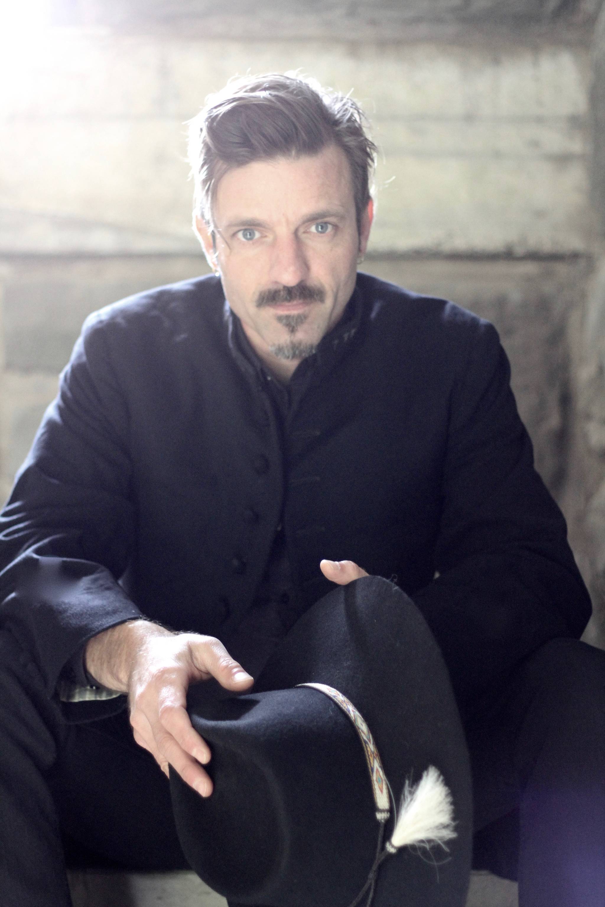 Katie Gray photo                                Above: Kurt Baumann of The Burned.