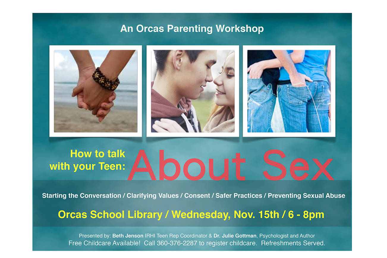 ‘How to Talk With Your Teen About Sex’ workshop