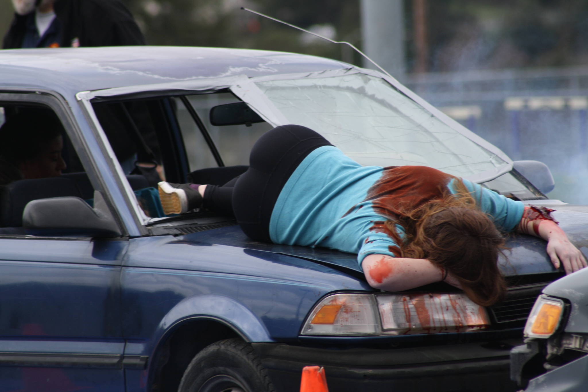 Teens take ‘crash’ course on reckless driving Islands' Sounder