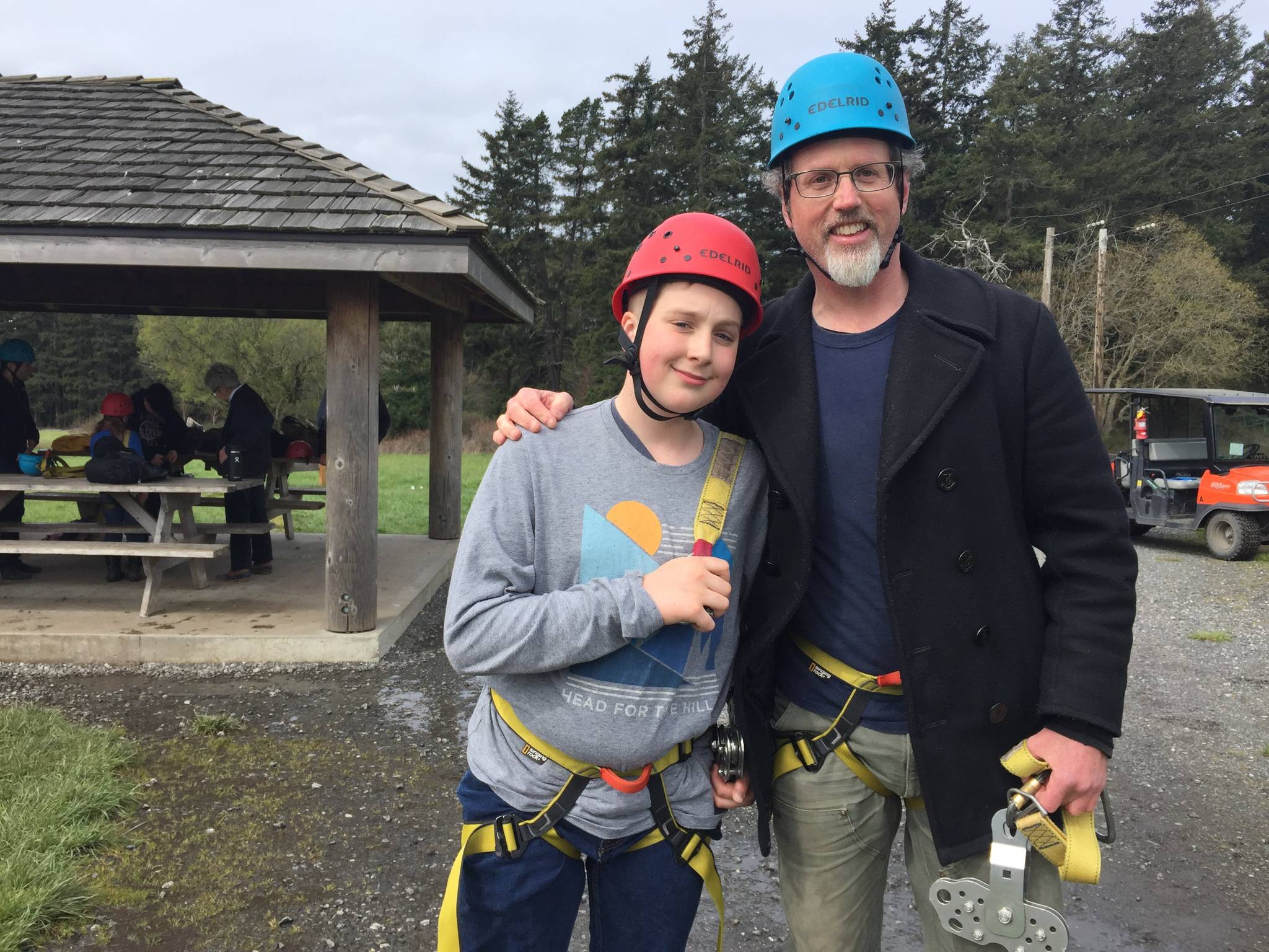 Brian Goff with his mentee is Deston Dupuis.