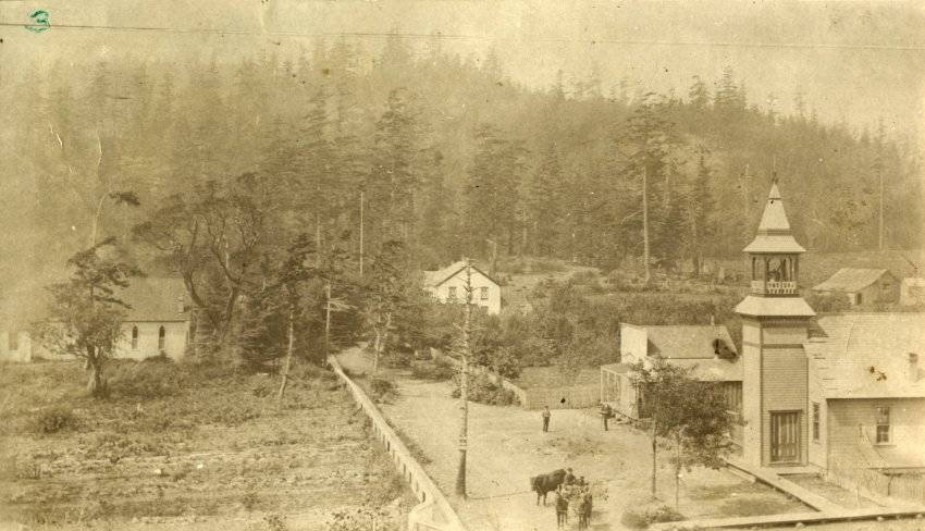 Eastsound before 1900.