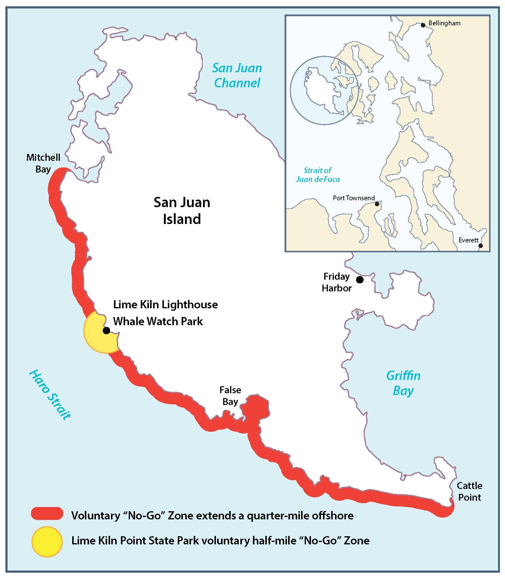 State calls for voluntary ‘no-go’ zone along San Juan Island’s westside