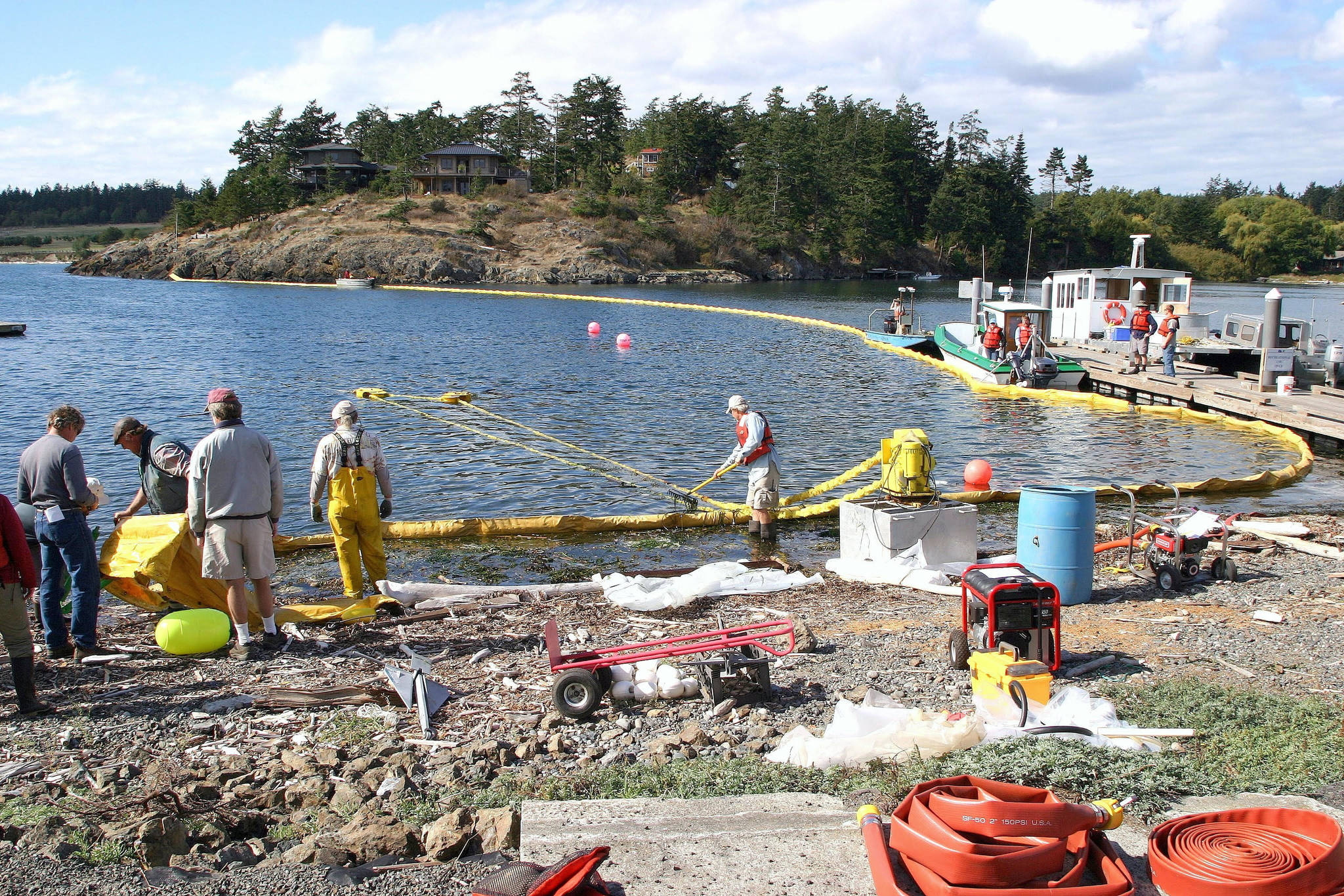 Local groups in oil spill prevention program