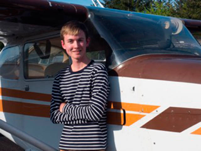 OCS student flies solo a month before graduation