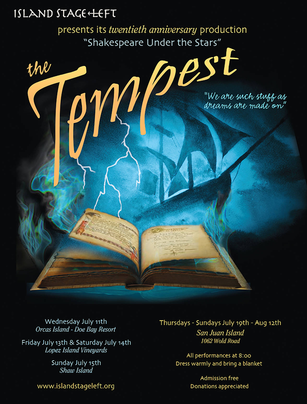 Shakespeare’s ‘The Tempest’ coming to Doe Bay