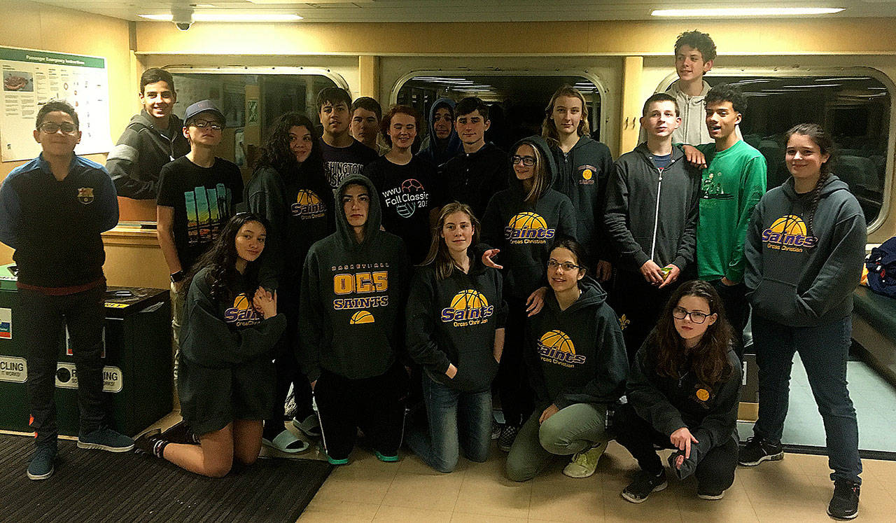 Orcas Christian School basketball teams building toward future