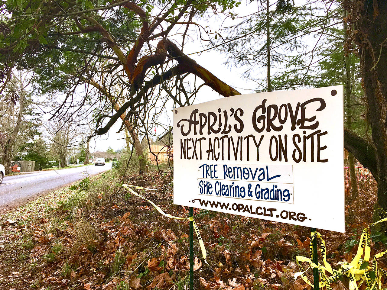 Site work underway: construction bids new hurdle for April’s Grove