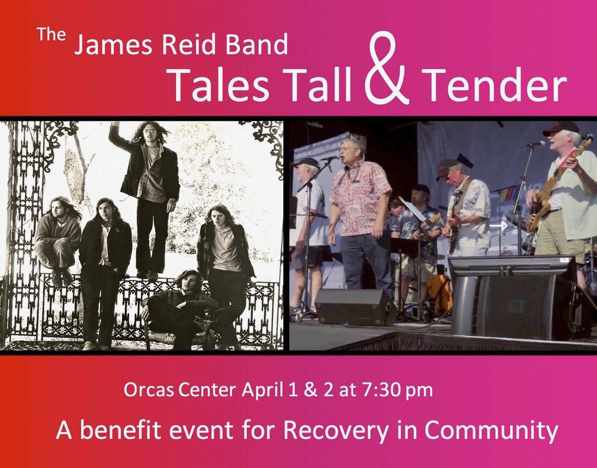 James Reid Band in First-Time-on-Orcas Performance for Recovery In Community