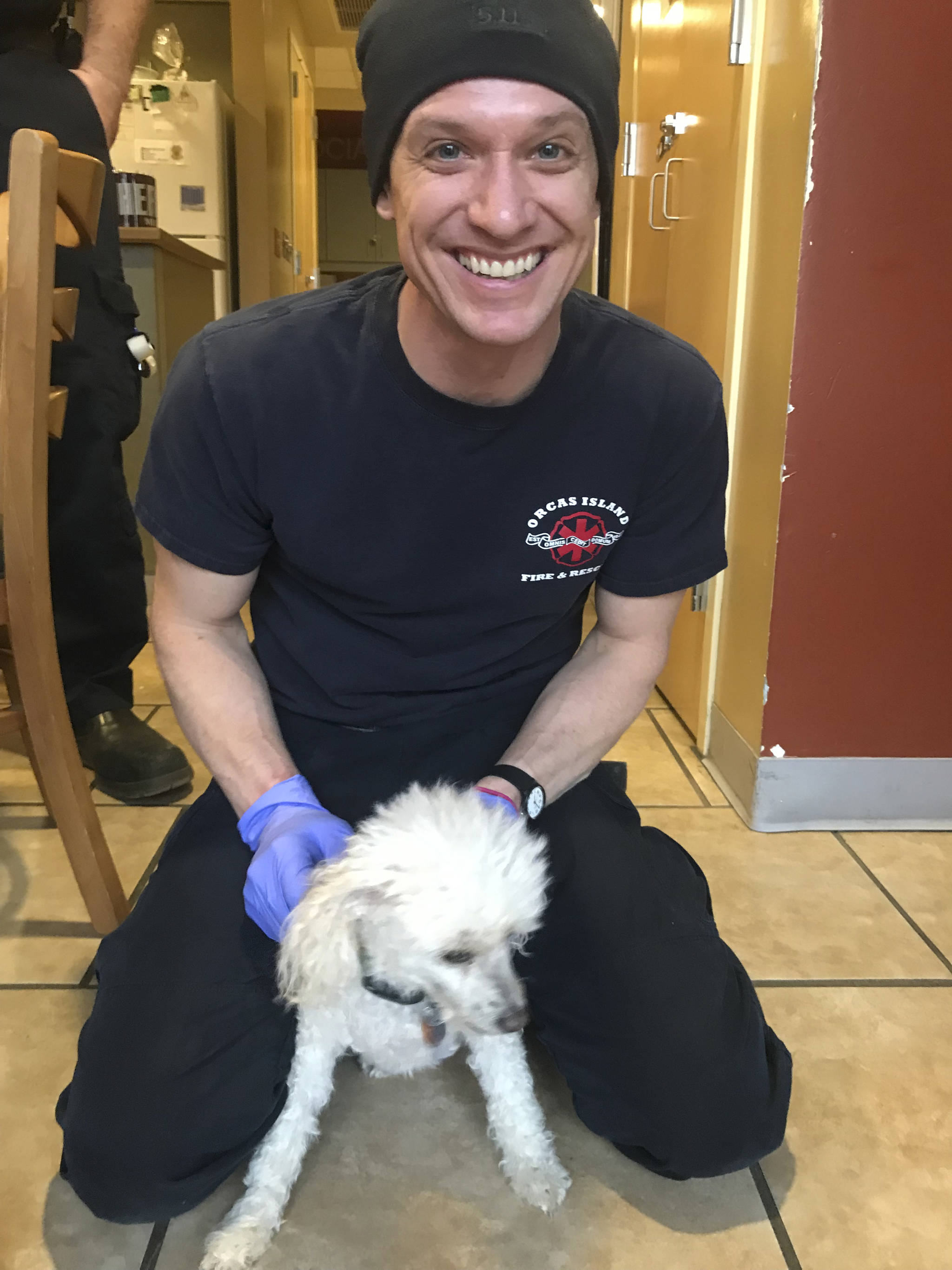 Cory Harrington and Tuffy.