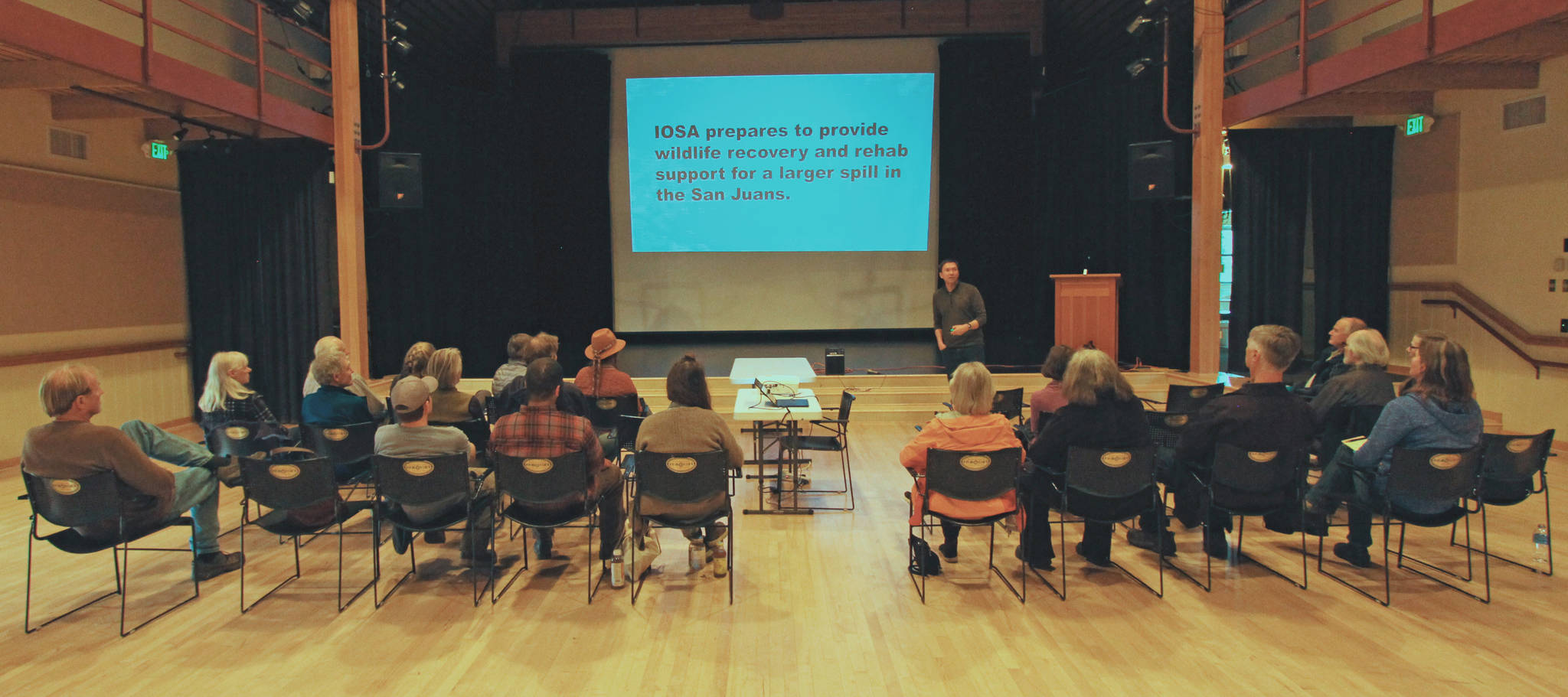 IOSA Oil Spill Meetings Attract a Crowd