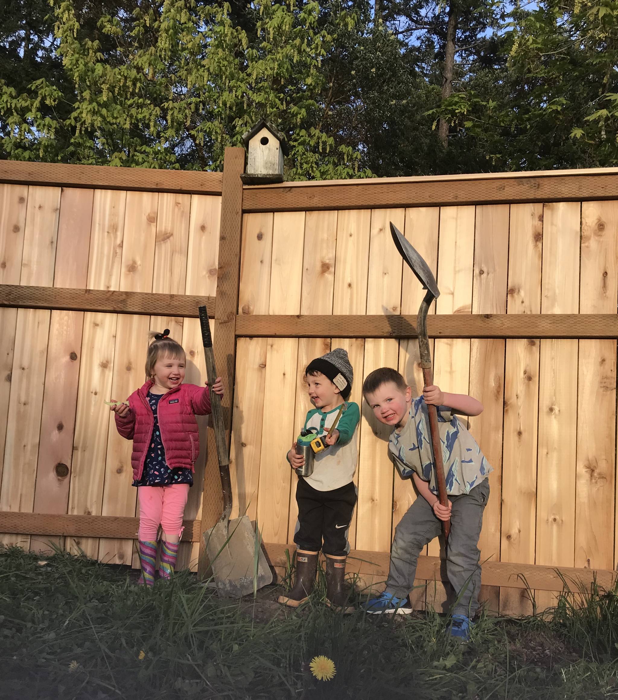 Community businesses rebuild Children’s House fence