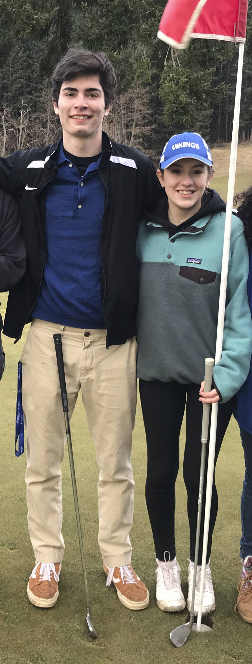 Ewan Lister and Zoe Lewis-Shunk.