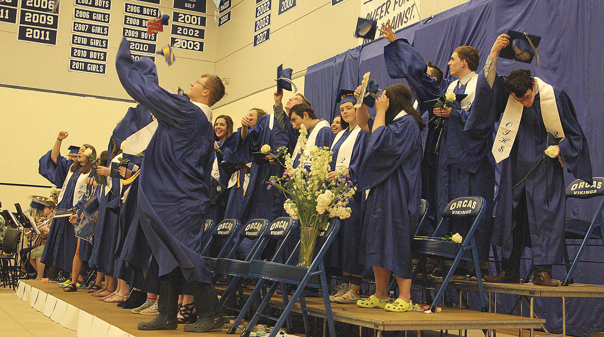 Class of 2019 graduates from Orcas High School