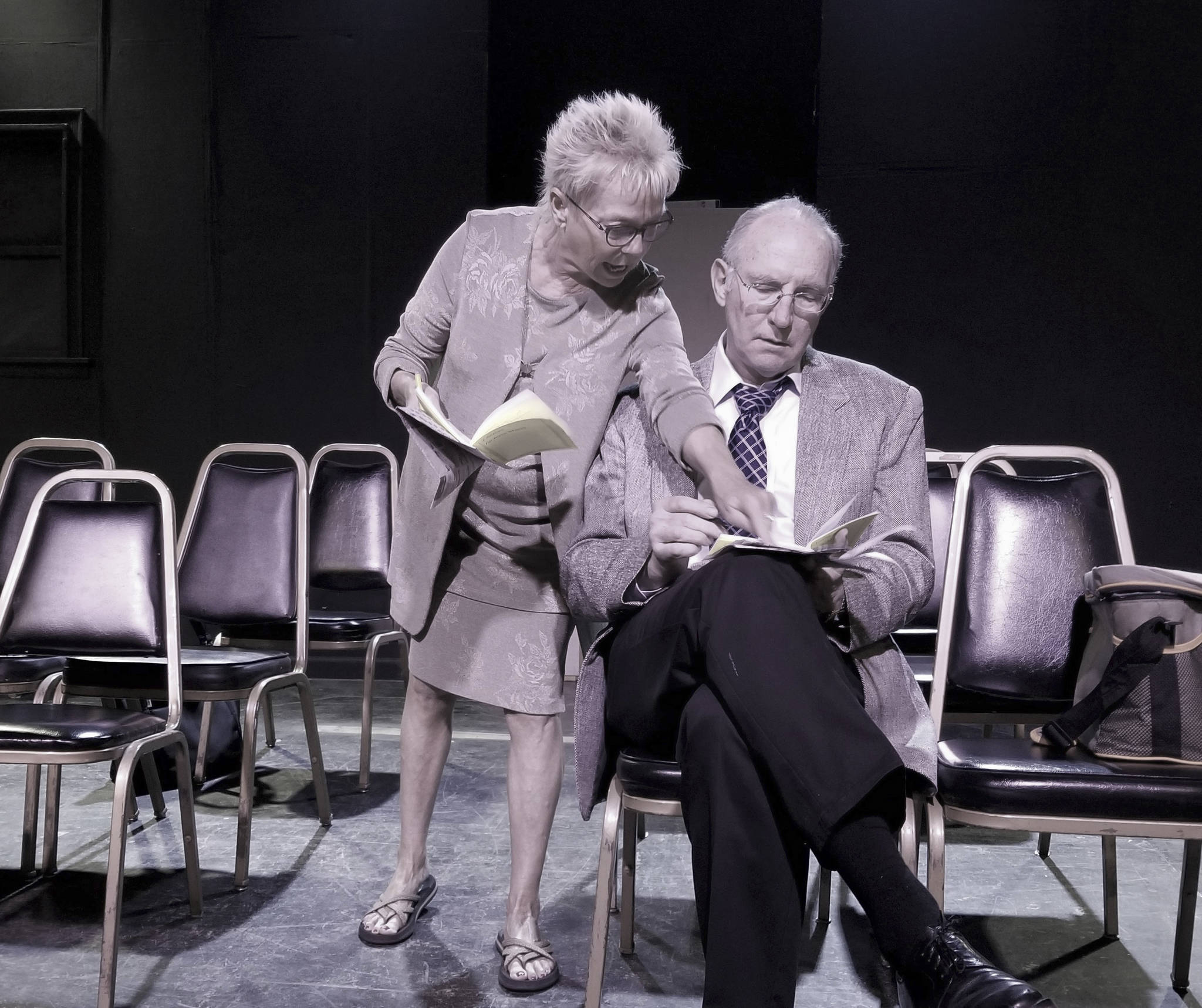 Readers Theater performance at Grange