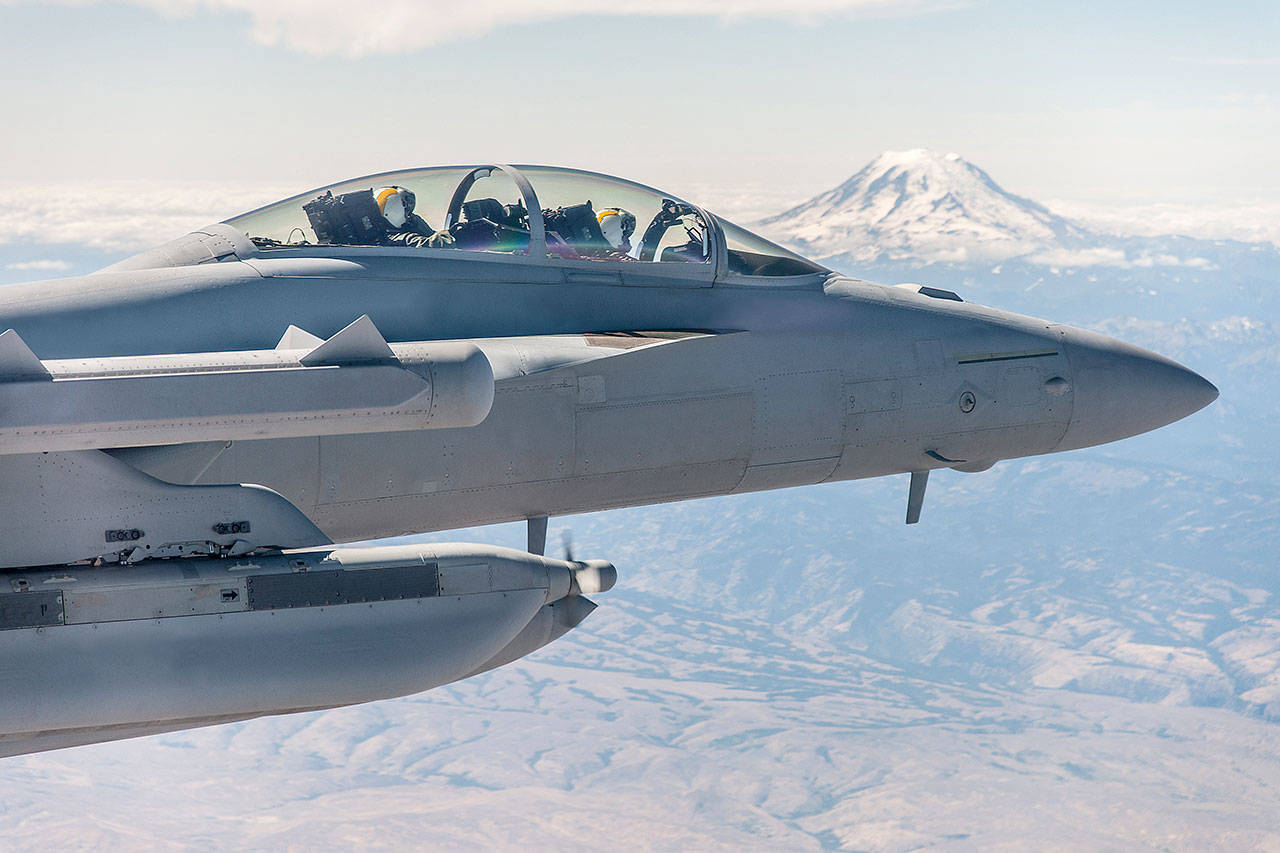 AG Ferguson sues Navy over impact of expanded Growler jet operations