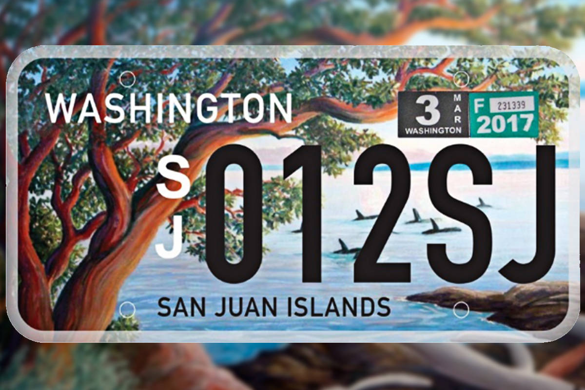 New license plates to benefit San Juan Island stewardship available Oct. 1