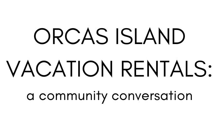 Second community conversation on vacation rentals