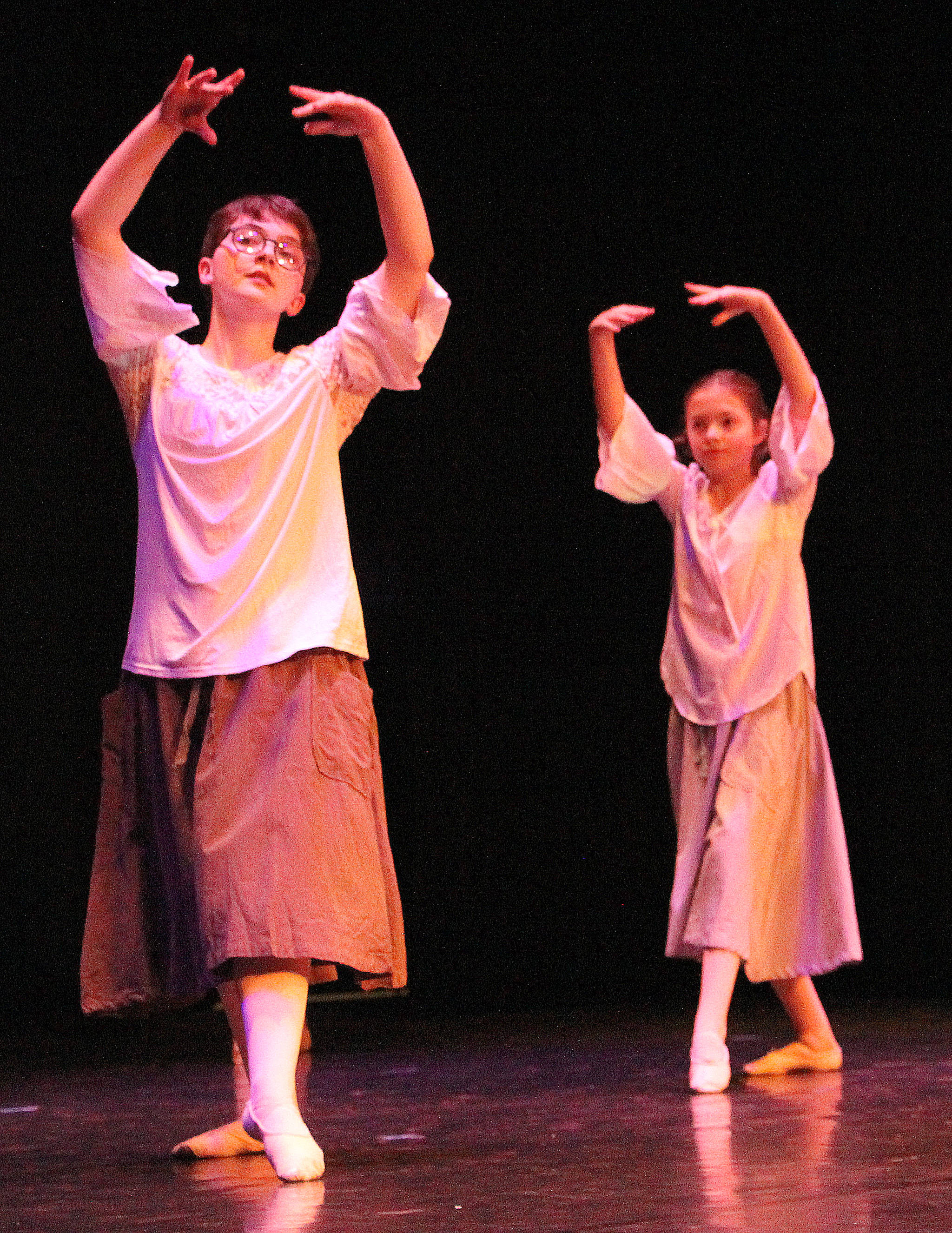 Young dancers share their hard work with community