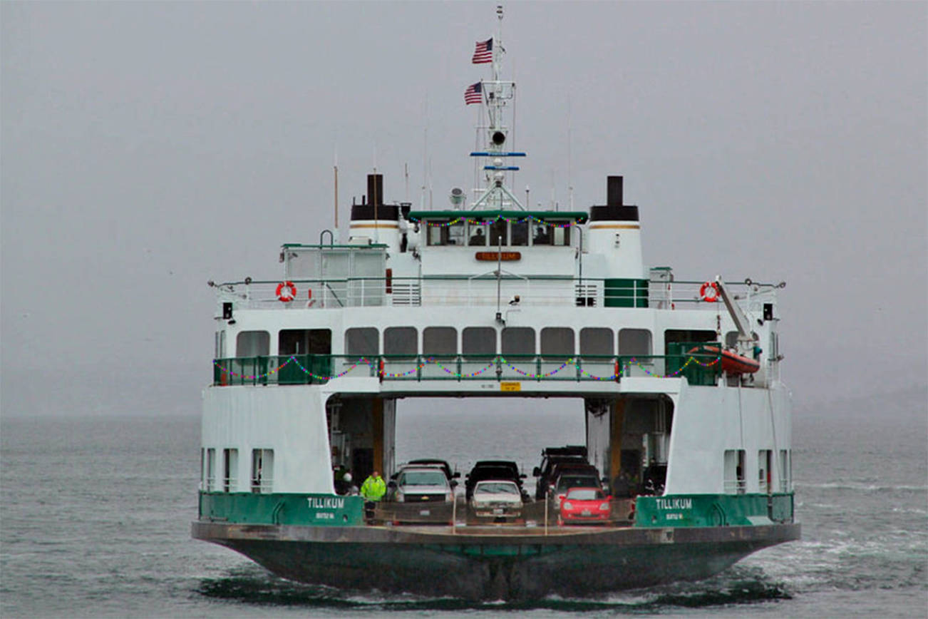 More than 700,000 ferries customers will dash through the Sound over Christmas week