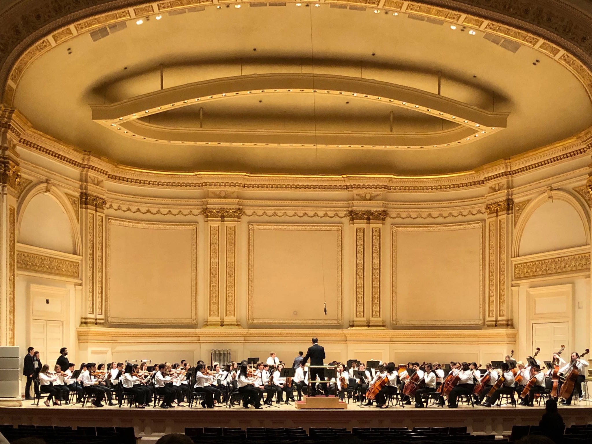 Contributed photo | Carnegie Hall, New York City during the Sunday high school Matinee performance