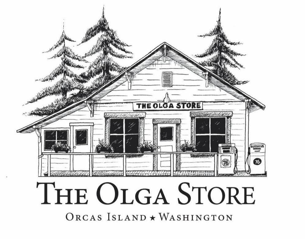 Contributed photo | It’s official. The Olga Store is now community owned and operated. This graphic will be printed on T-shirts by Printshop Northwest and available at the Olga Store rummage sale