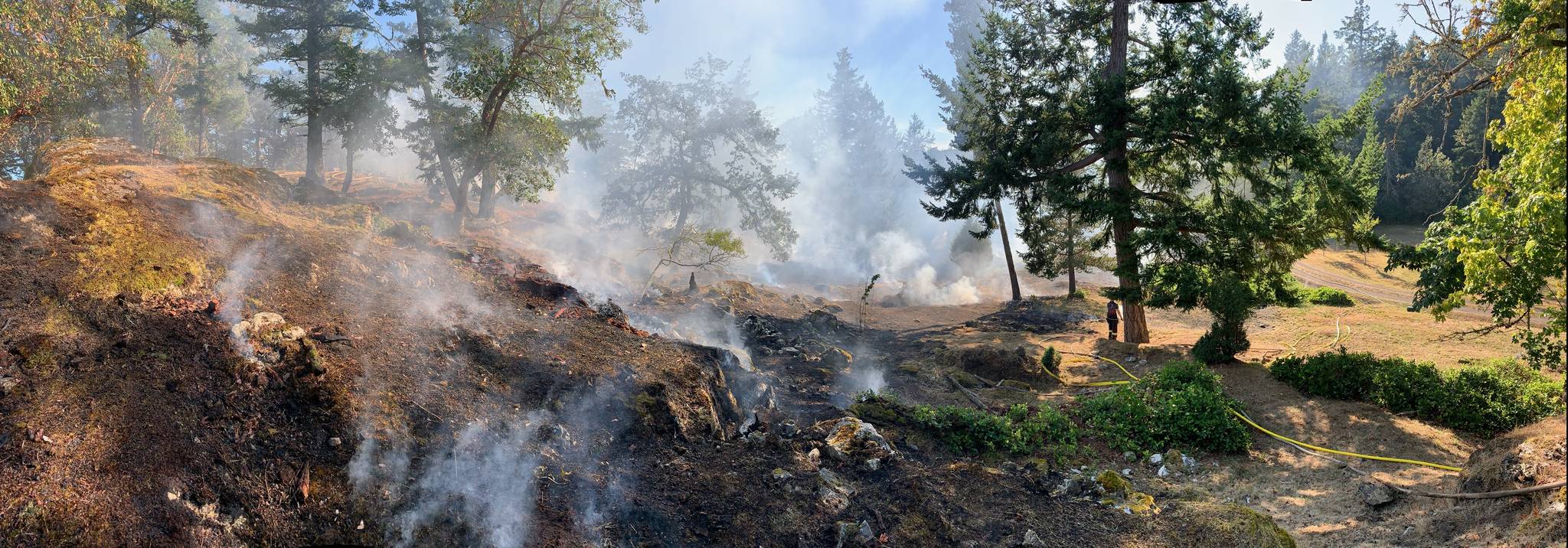 Another wildland fire response keeps Orcas Fire busy
