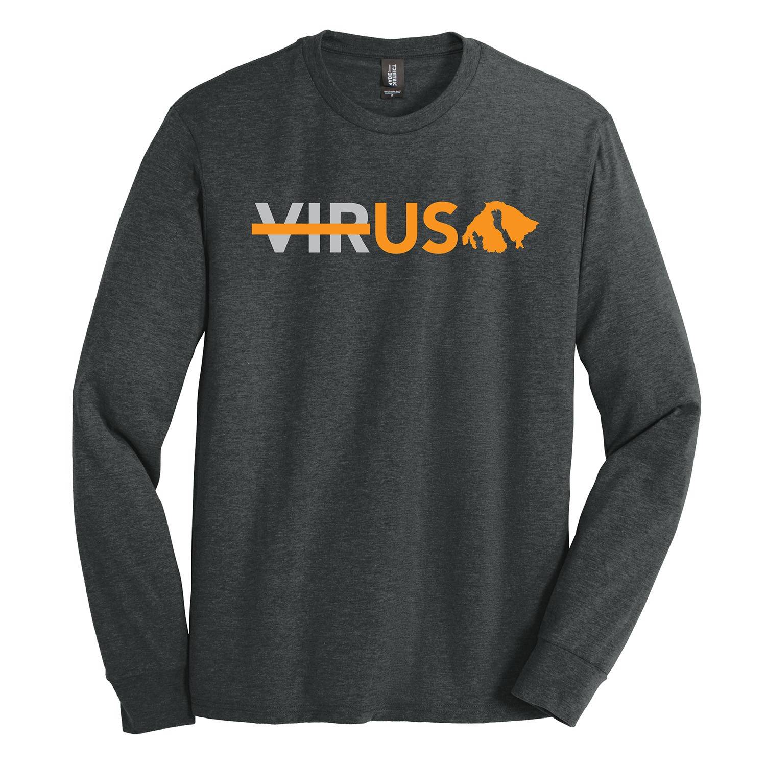 Long-sleeved shirt from the senior center.