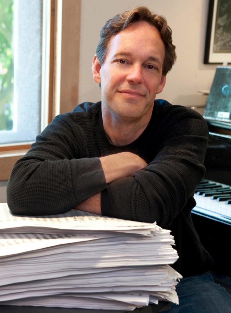 A live stream evening of conversation with composer Jake Heggie