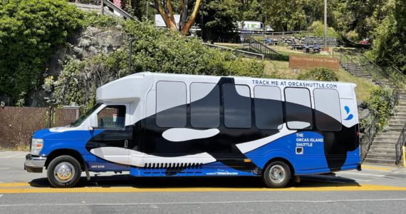 CONTRIBUTED PHOTO/Orcas Island Shuttle offers island transportation for tourists and locals alike.