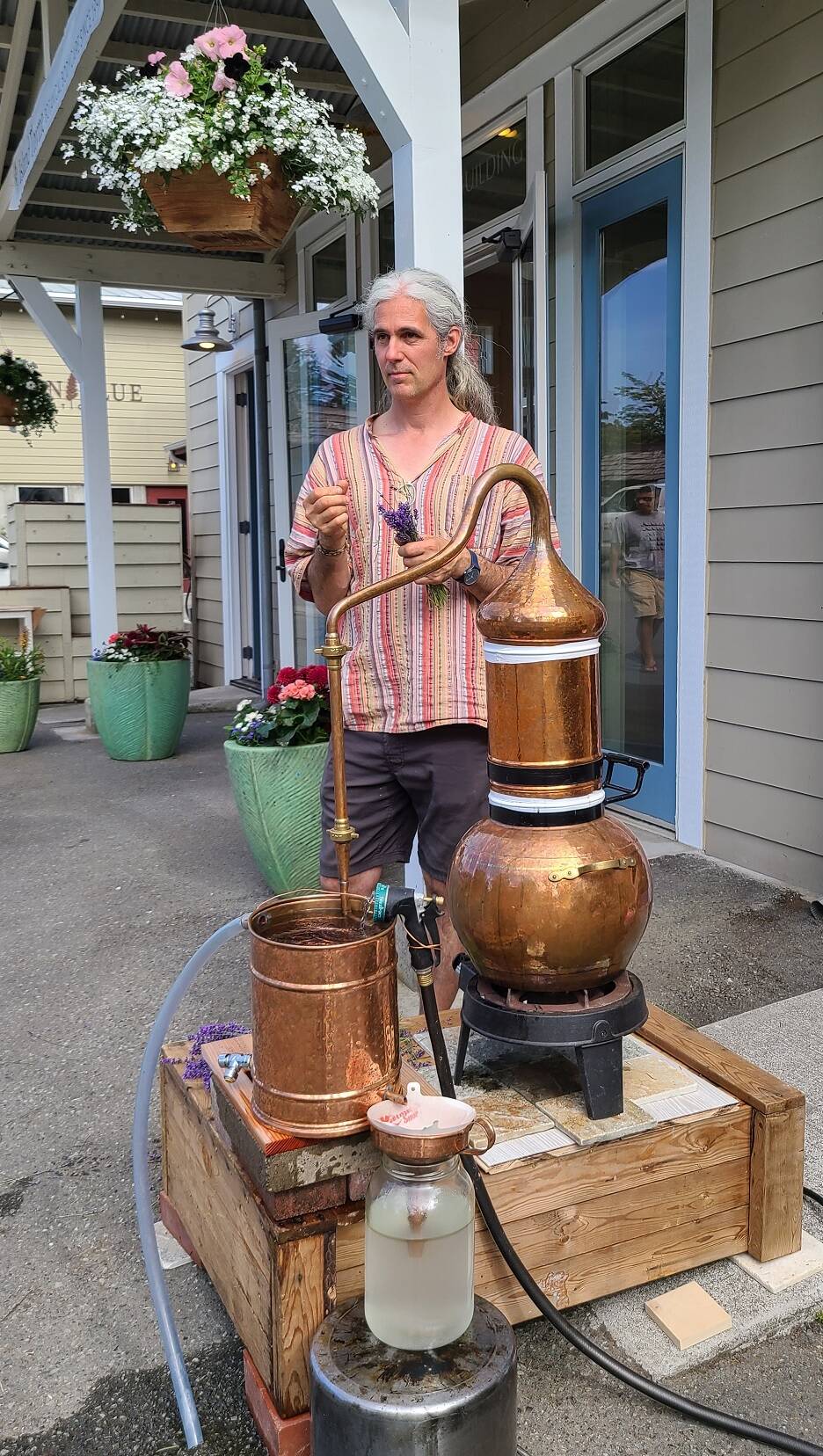 Chris Morris of Island Thyme.